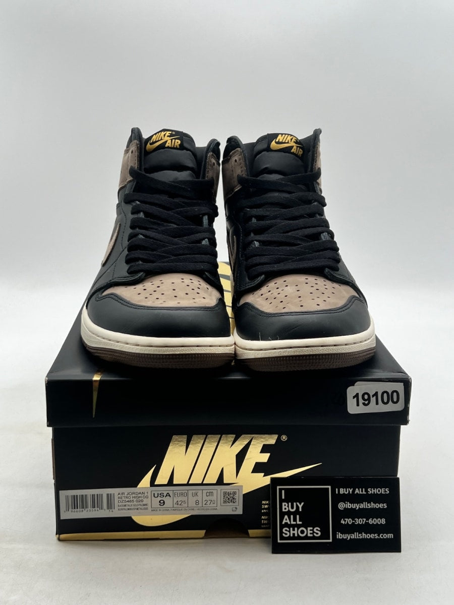 Jordan 1 Retro High OG Palomino 9 (Lightly Worn Pre-Owned) - Image 2