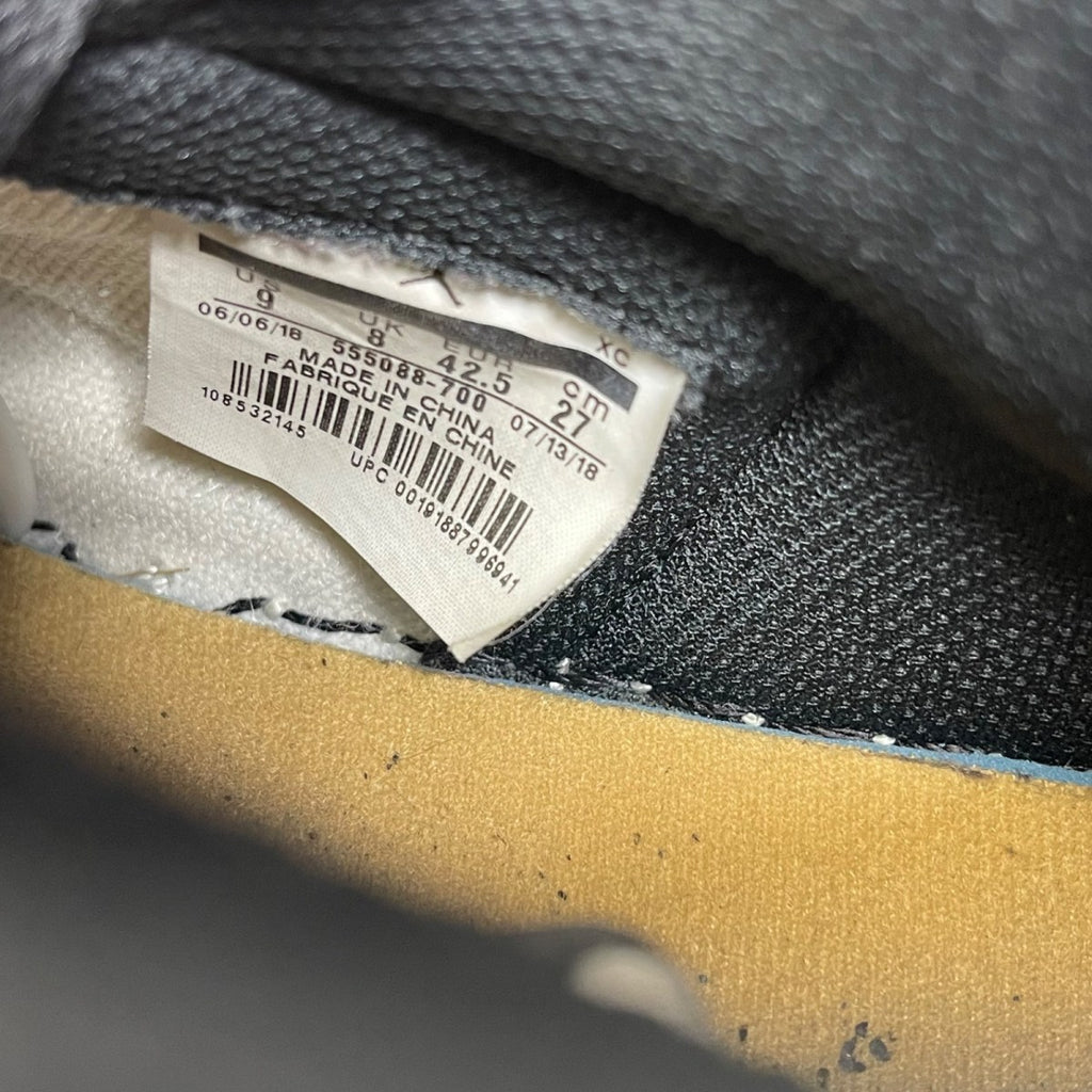 Jordan 1 Retro High Rookie of the Year 9 (Moderately Worn Pre-Owned)JordanGolden Harvest/Black-Sail - Image 6