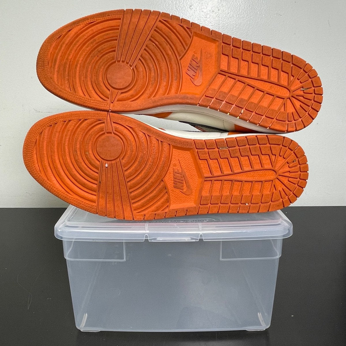 Jordan 1 Retro Reverse Shattered Backboard 12 (Moderately Worn Pre-Owned)JordanSail/Starfish-Black - Image 5