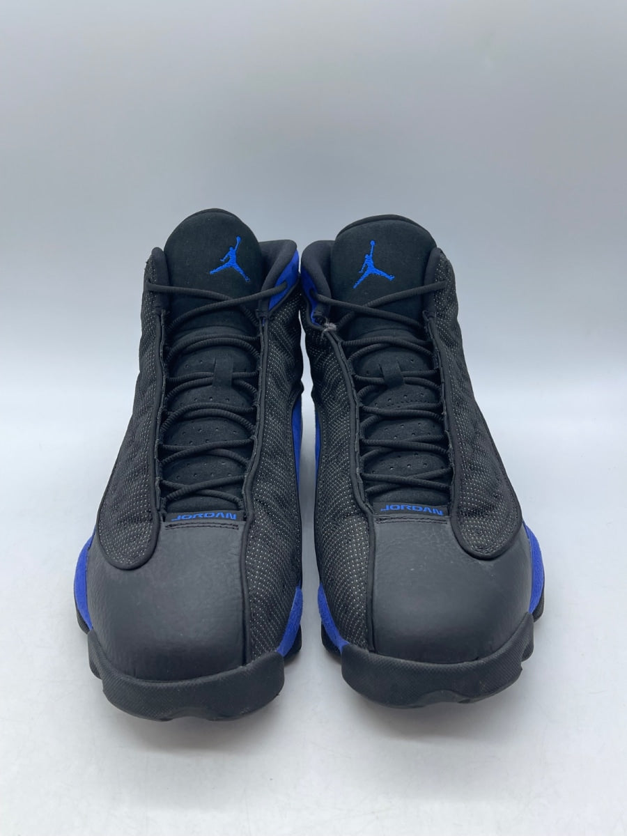 Jordan 13 Retro Black Hyper Royal 14 (Moderately Worn Pre-Owned)JordanBlack/Black-White-Hyper Royal - Image 2