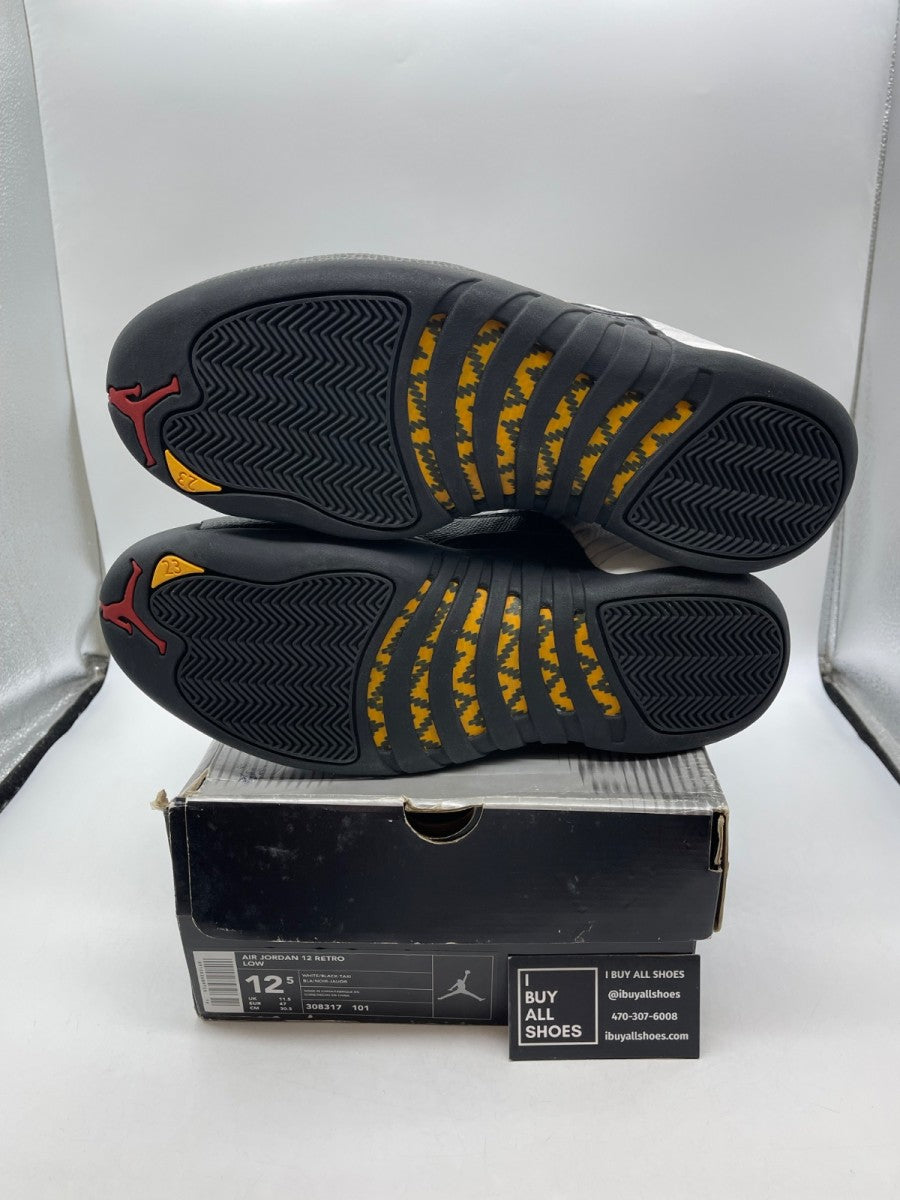 Jordan 12 Retro Low Taxi (2004) 12.5 (Moderately Worn Pre-Owned) - Image 7