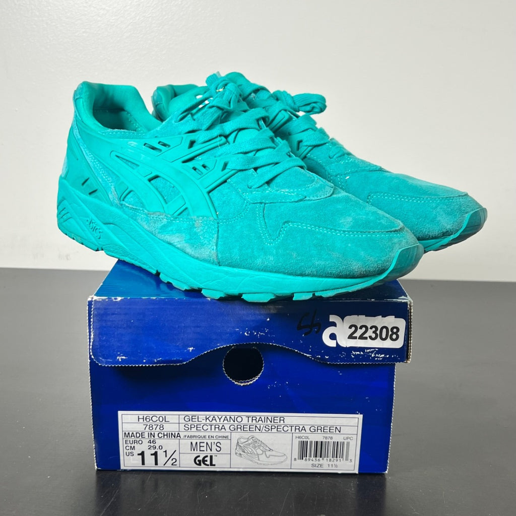 ASICS Gel-Kayano Trainer Ocean Pack Spectra Green 11.5 (Lightly Worn Pre-Owned)ASICSSpectra Green/Spectra Green - Image 1