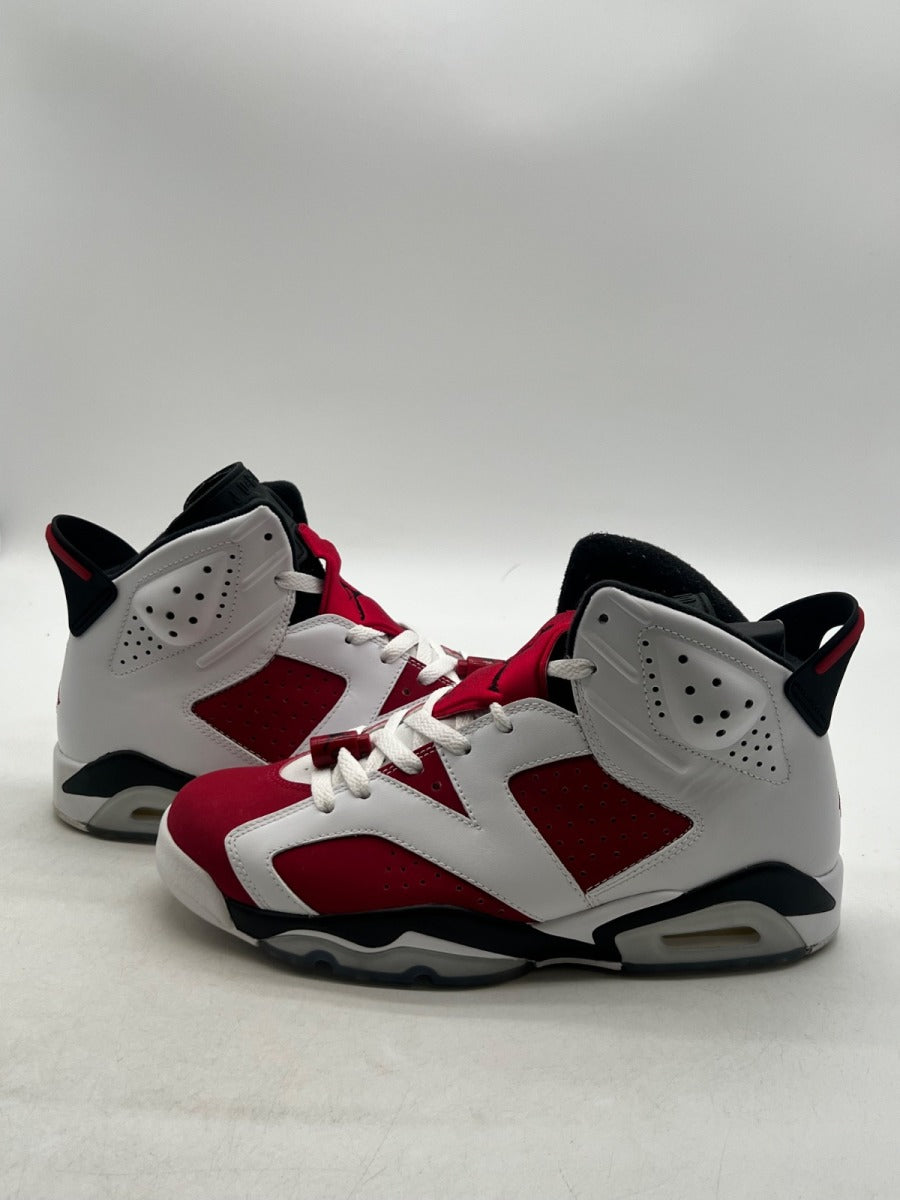 Jordan 6 Retro Carmine (2014) 8 (Lightly Worn Pre-Owned)JordanWhite/Carmine-Black - Image 1