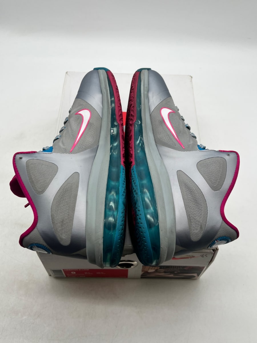 Nike LeBron 9 Low Fireberry 9 (Moderately Worn Pre-Owned) - Image 9