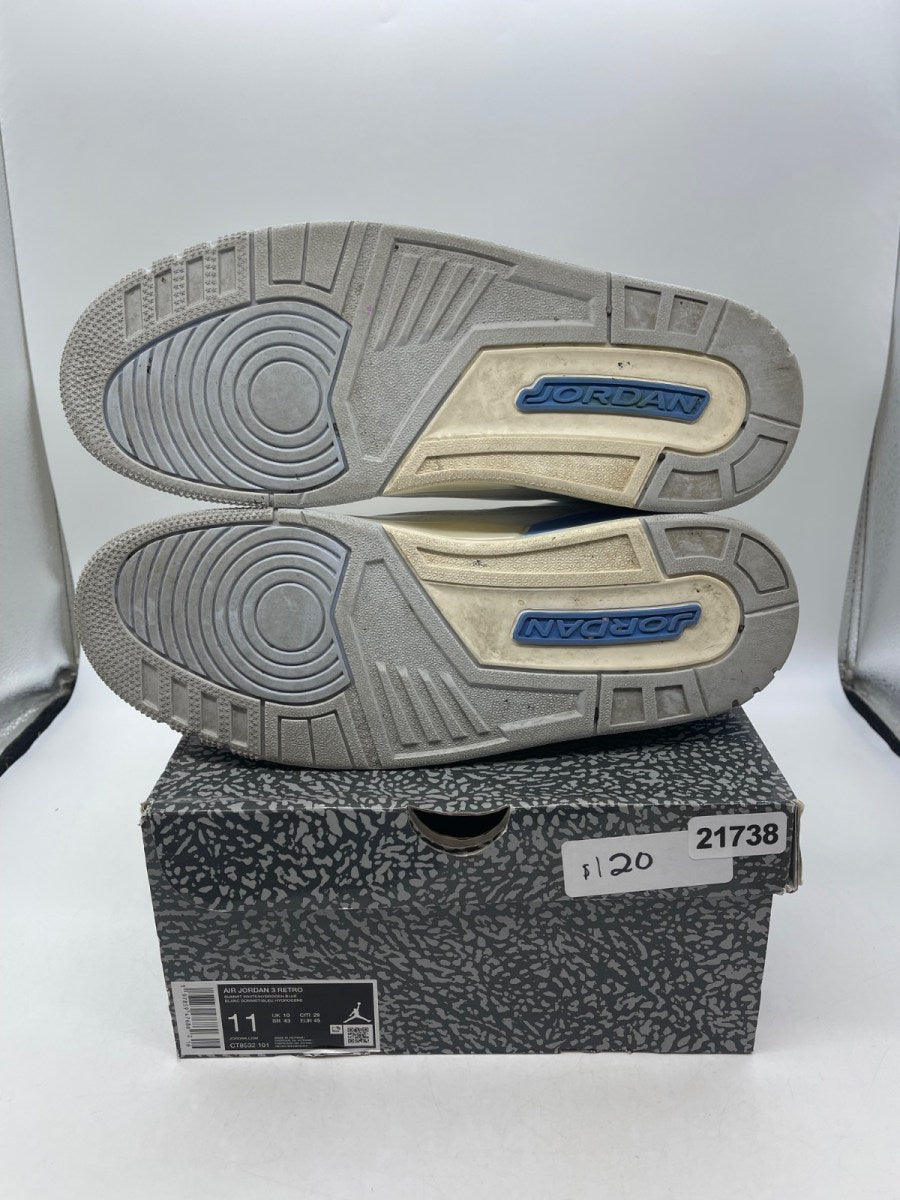 Jordan 3 Retro Lucky Shorts 11 (Moderately Worn Pre-Owned) - Image 7