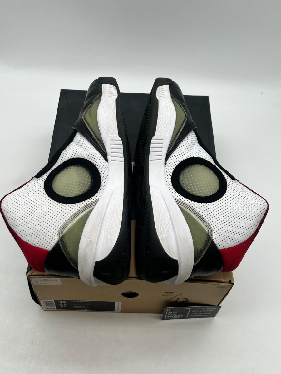 Jordan 2010 Black Varsity Red 13 (Moderately Worn Pre-Owned)