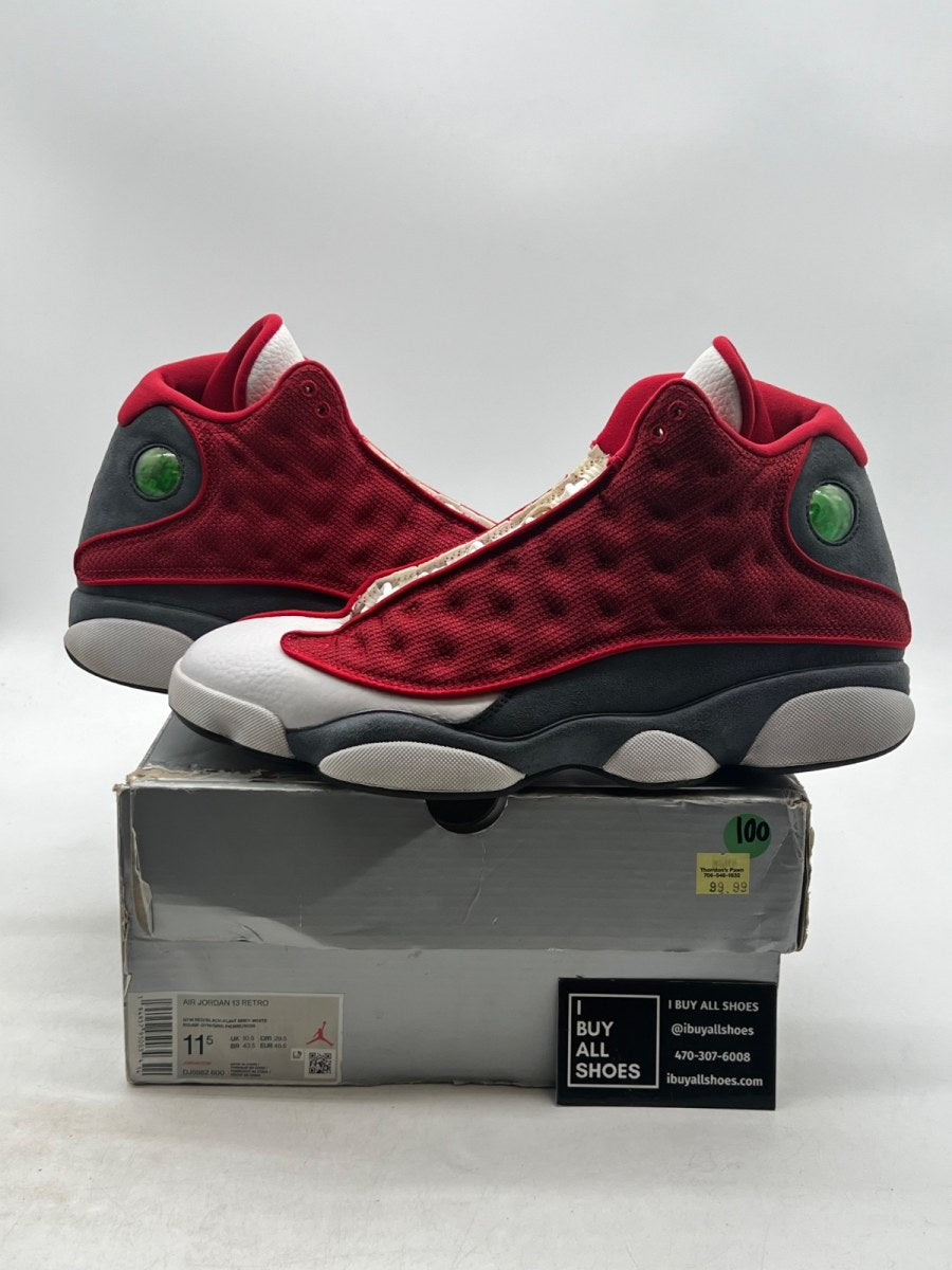 Jordan 13 Retro Gym Red Flint Grey 11.5 (Heavily Worn Pre-Owned) - Image 1