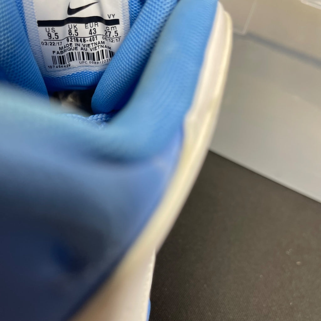 Nike Air More Uptempo University Blue 9.5 (Moderately Worn Pre-Owned)NikeUniversity Blue/White - Image 6
