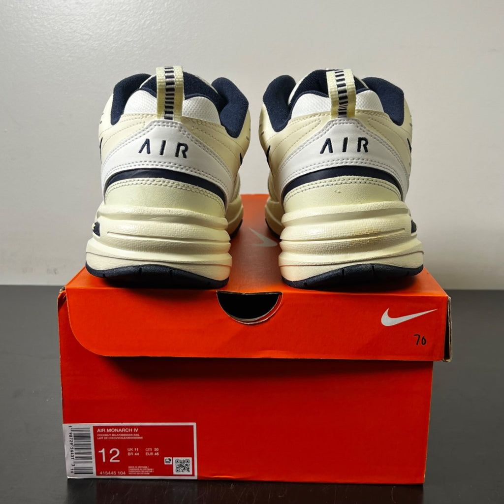 Nike Air Monarch IV Coconut Milk Obsidian 12 (Lightly Worn Pre-Owned)NikeCoconut Milk/Sail/Black/Obsidian - Image 5