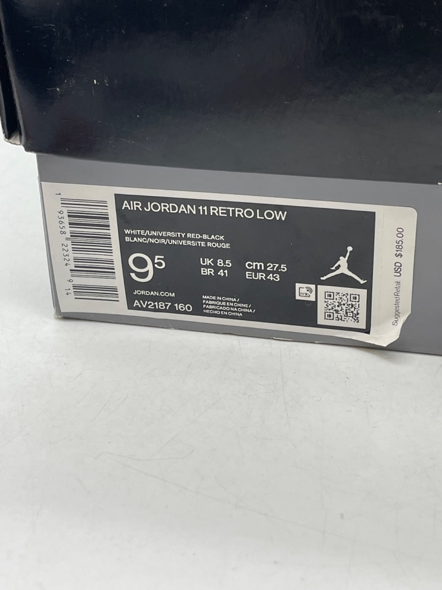 Jordan 11 Retro Low Concord Bred 9.5 (Moderately Worn Pre-Owned) - Image 9