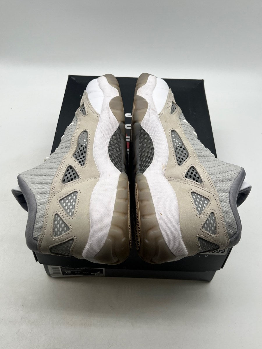 Jordan 11 Retro Low IE Light Orewood Brown 12 (Lightly Worn Pre-Owned)JordanLight Orewood Brown/Neutral Grey/White/Cement - Image 9