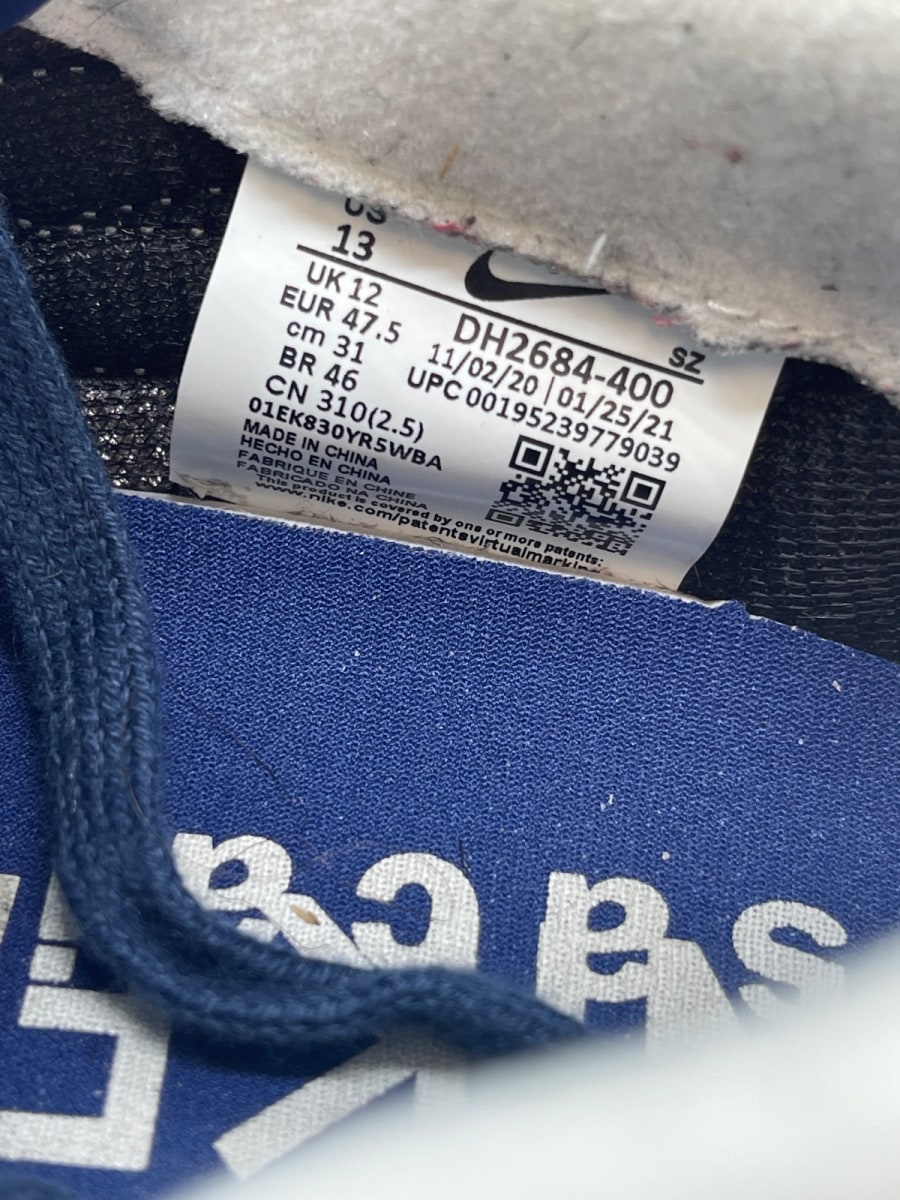 Nike LD Waffle SF sacai Fragment Blue Void 13 (Moderately Worn Pre-Owned) - Image 8