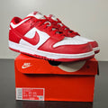 Nike Dunk Low SP St. John's 14 (Lightly Worn Pre-Owned)NikeWhite/University Red - Image 1