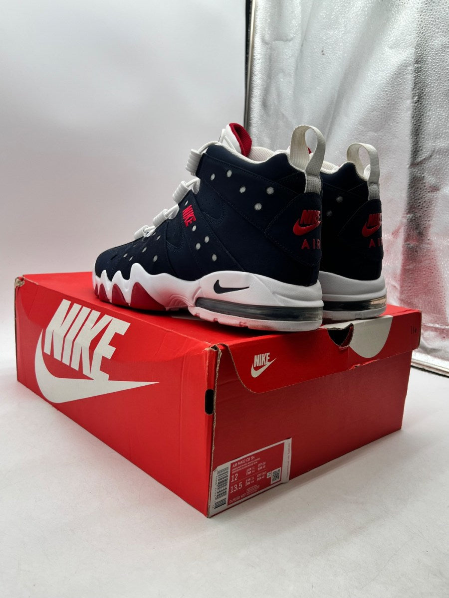 Nike Air Max CB '94 USA (2021) 12 (Lightly Worn Pre-Owned)NikeObsidian/Gym Red-White - Image 4