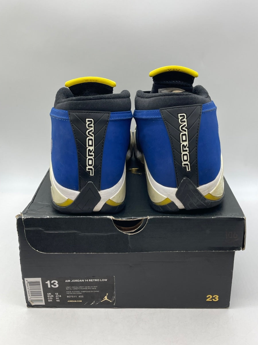 Jordan 14 Retro Low Laney (2015) 13 (Moderately Worn Pre-Owned) - Image 3