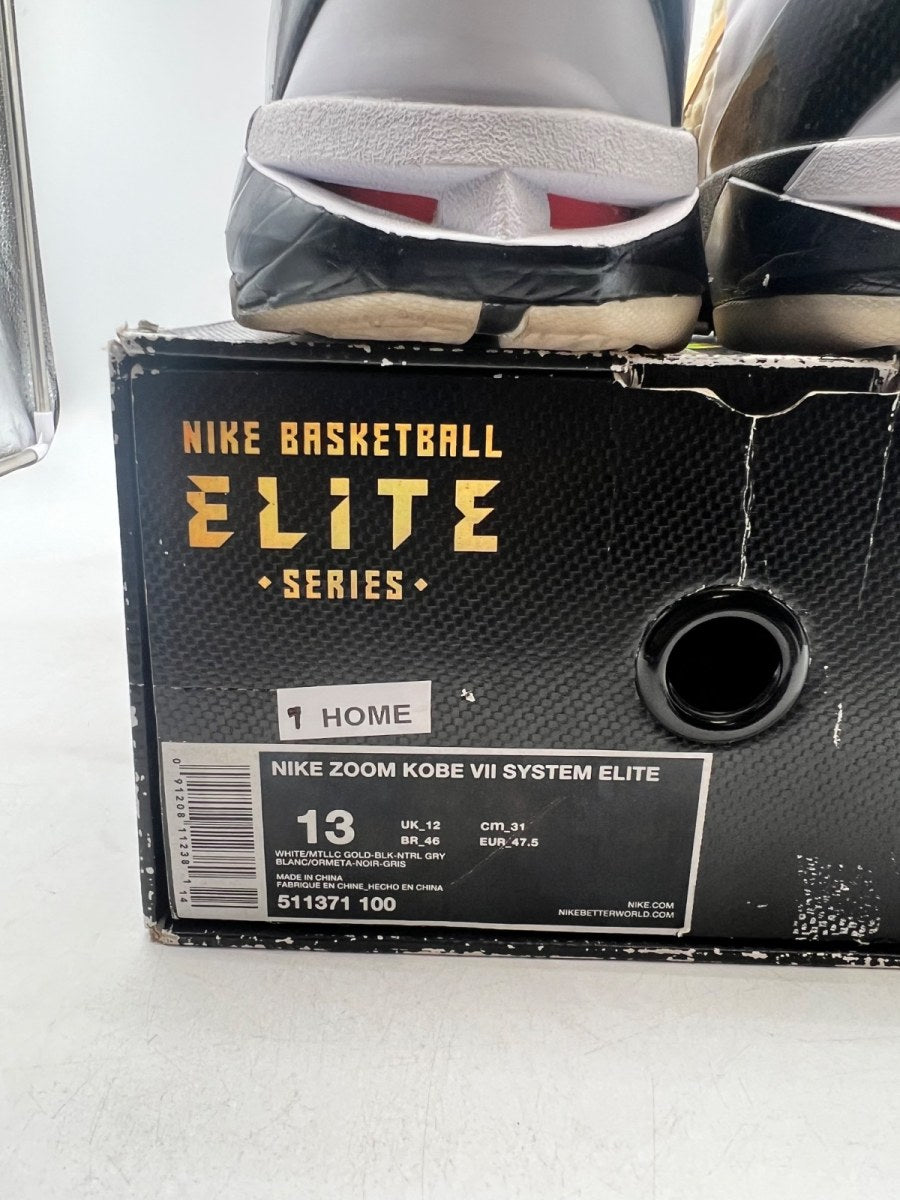 Nike Kobe 7 Elite (Home) 13 (Moderately Worn Pre-Owned) - Image 4