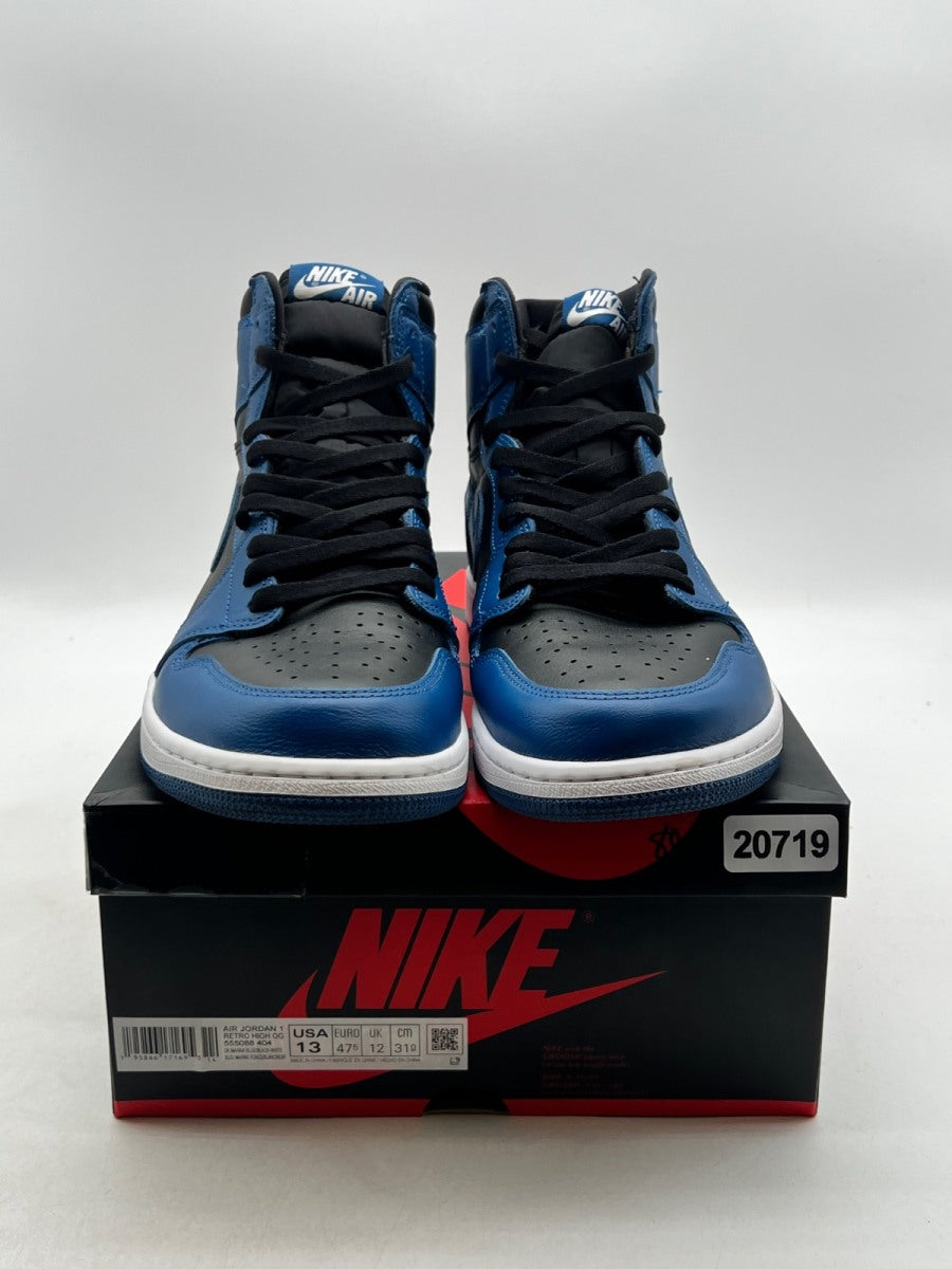 Jordan 1 Retro High OG Dark Marina Blue 13 (Lightly Worn Pre-Owned) - Image 2