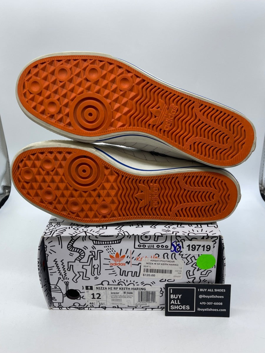 Keith Haring x adidas Nizza High RF 'Pop Art' 12 (Moderately Worn Pre-Owned) - Image 7