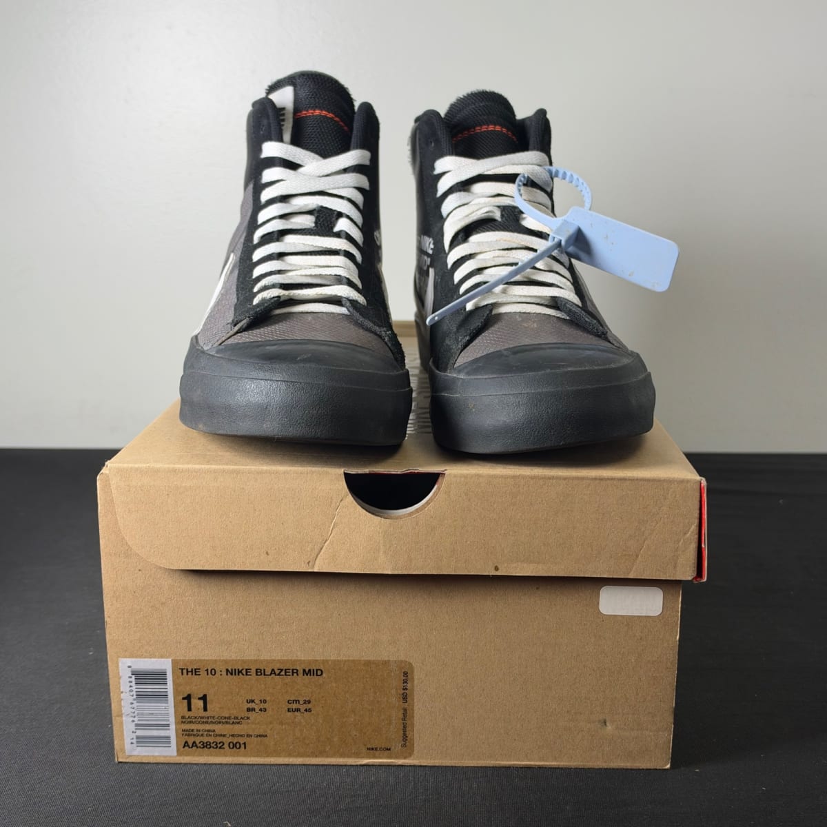 Nike Blazer Mid Off-White Grim Reaper (Size 11) - aux