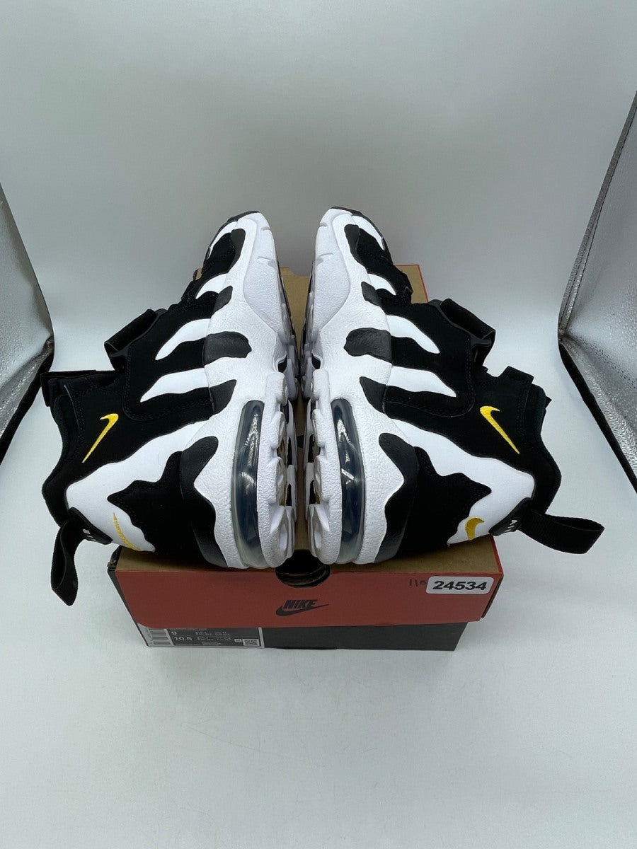 Nike Air DT Max '96 Black White (2024) 9 (Moderately Worn Pre-Owned)NikeBlack/White/Varsity Maize - Image 6