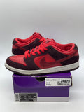 Nike SB Dunk Low Cherry 8 (Moderately Worn Pre-Owned)NikeBurgundy Crush/Team Red - Image 1