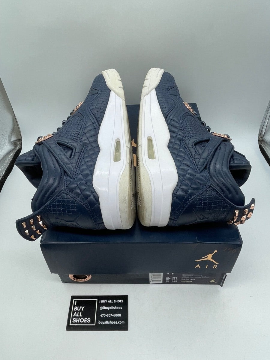 Jordan 4 Retro Obsidian 11.5 (Moderately Worn Pre-Owned) - Image 6
