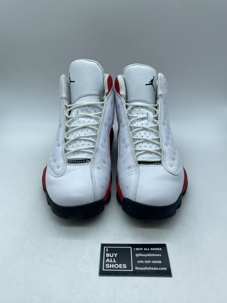Jordan 13 Retro Cherry (2010) 13 (Moderately Worn Pre-Owned) - Image 2