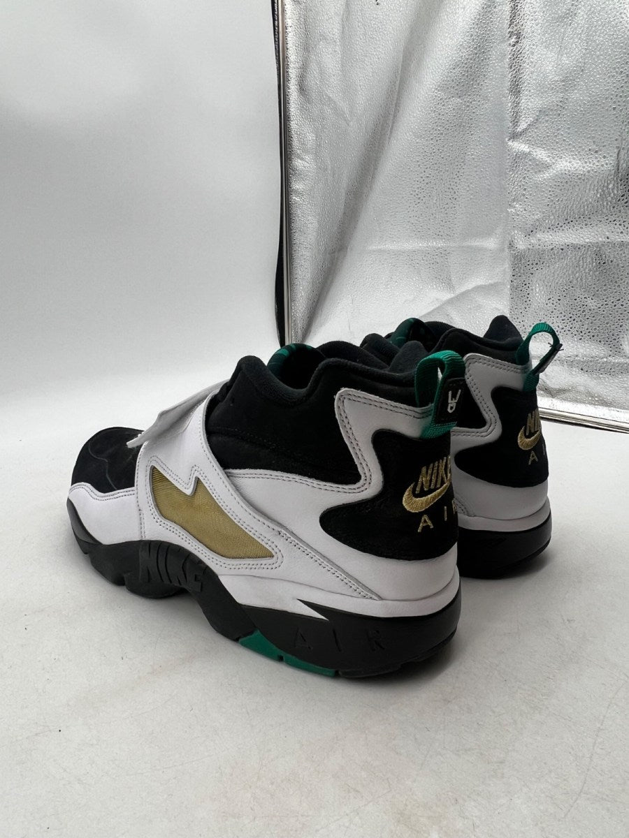 Nike Air Diamond Turf Emerald 13 (Lightly Worn Pre-Owned)NikeBlack/Mystic Green-White-Golden Tussah - Image 4