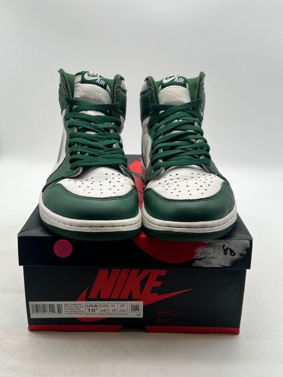 Jordan 1 Retro High OG Gorge Green 10.5 (Moderately Worn Pre-Owned) - Image 11