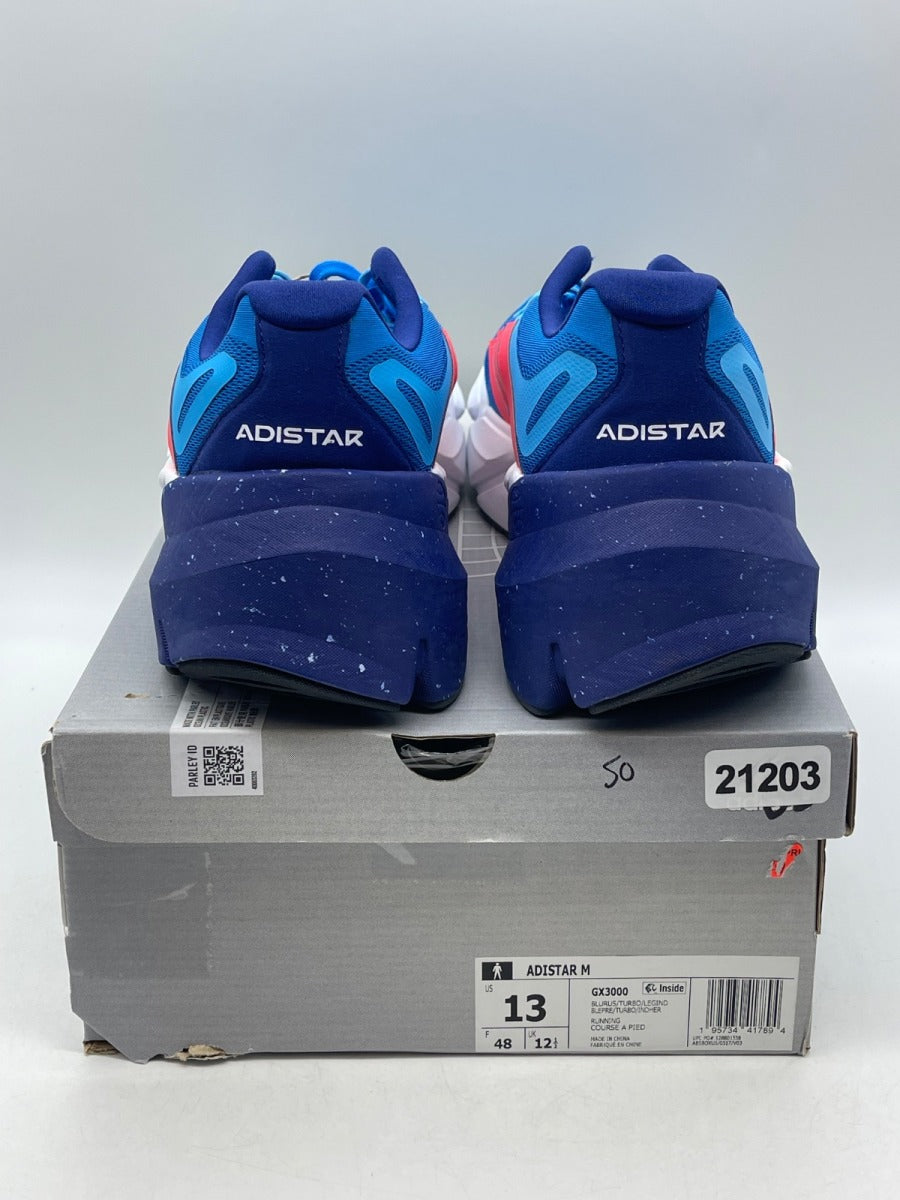 adidas Adistar Blue Rush Turbo Indigo 13 (Moderately Worn Pre-Owned) - Image 3