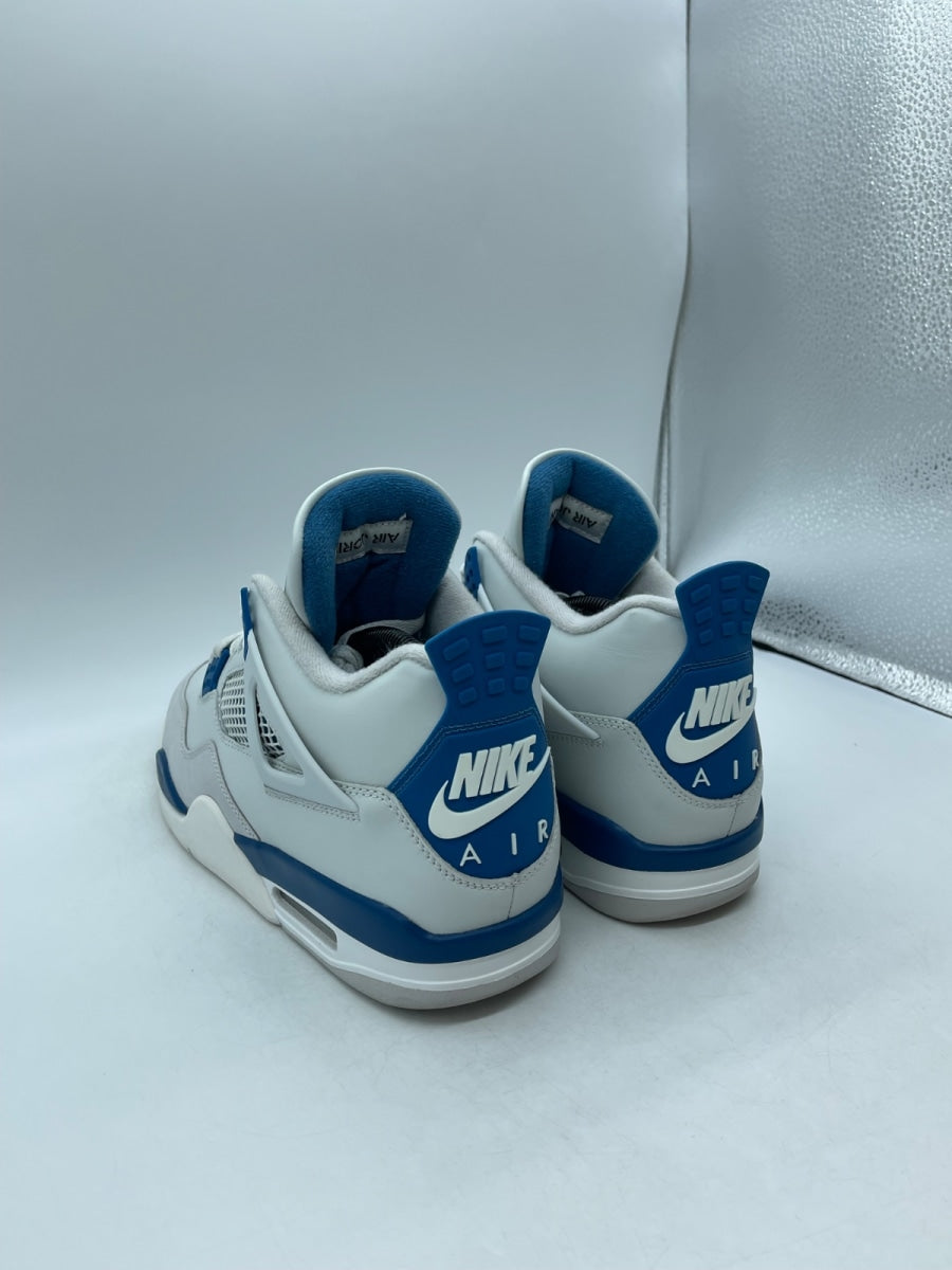 Jordan 4 Retro Military Blue (2024) 10 (Moderately Worn Pre-Owned) - Image 4