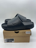 Nike Calm Slide Black 11 (Moderately Worn Pre-Owned) - Image 1