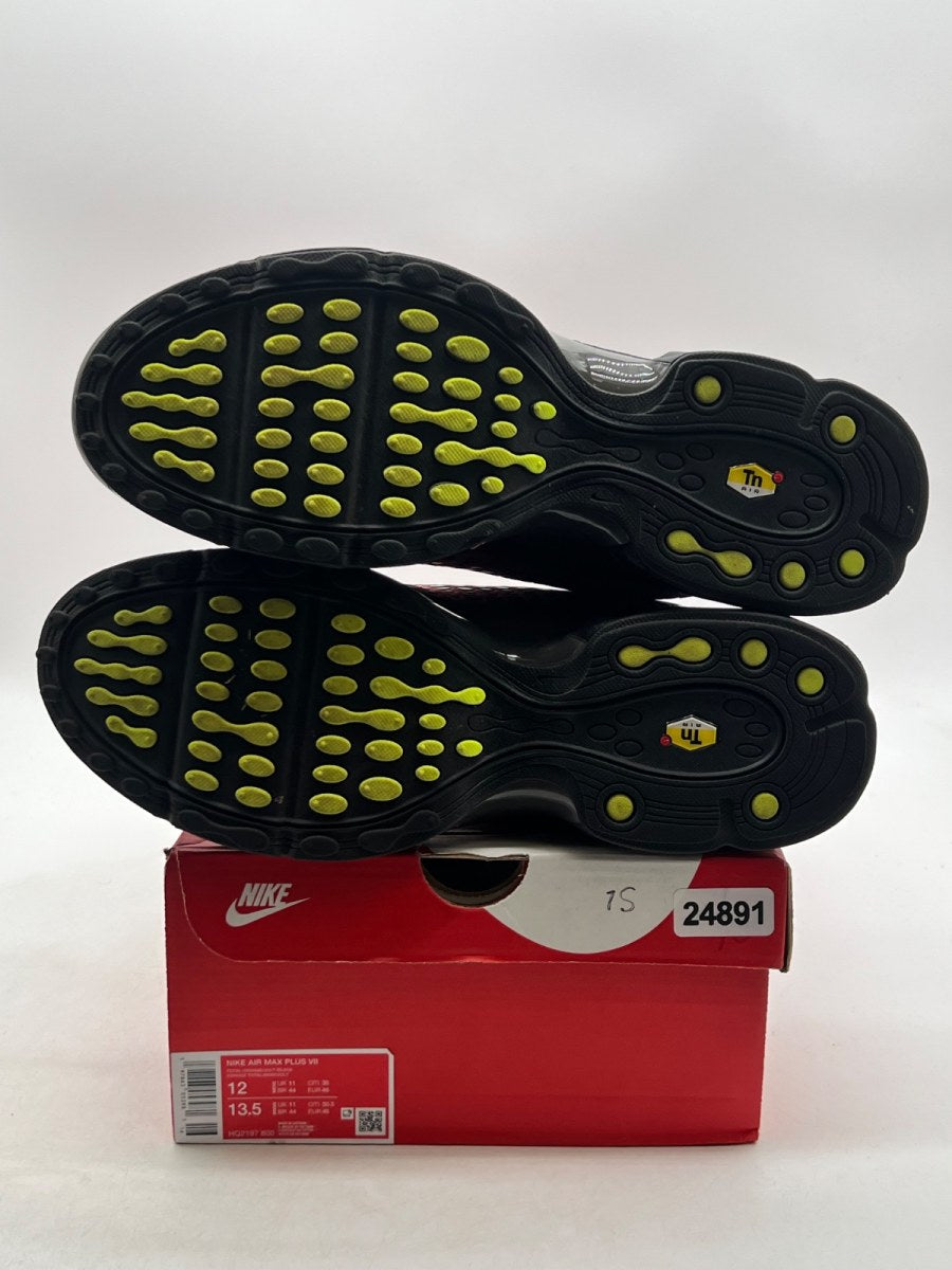 Nike Air Max Plus 7 Dusk 12 (Lightly Worn Pre-Owned)NikeTotal Orange/Volt/Black/Cactus Flower/Smoke Grey - Image 8