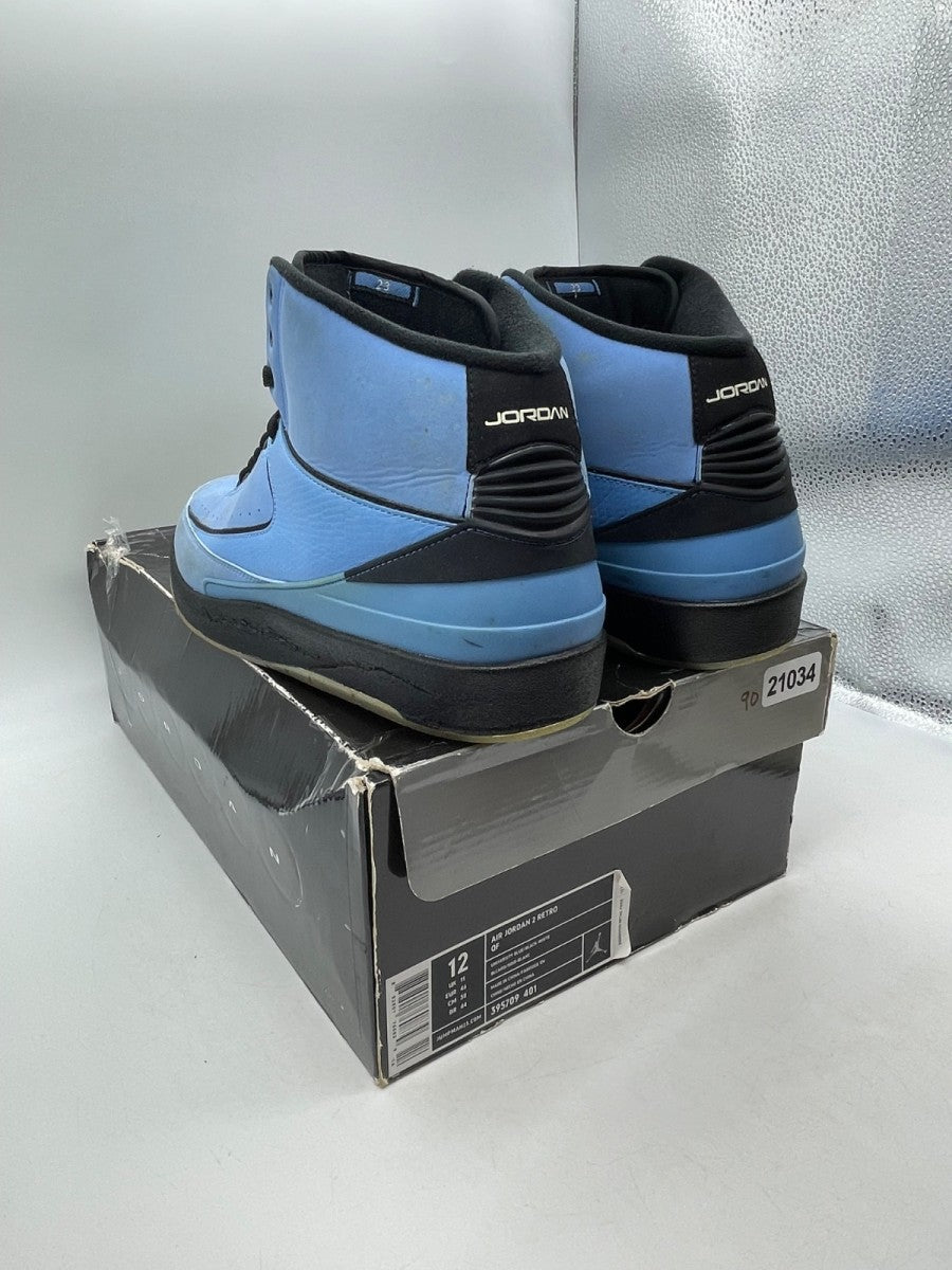 Jordan 2 Retro QF Univ. Blue Black (2010) 12 (Moderately Worn Pre-Owned) - Image 4