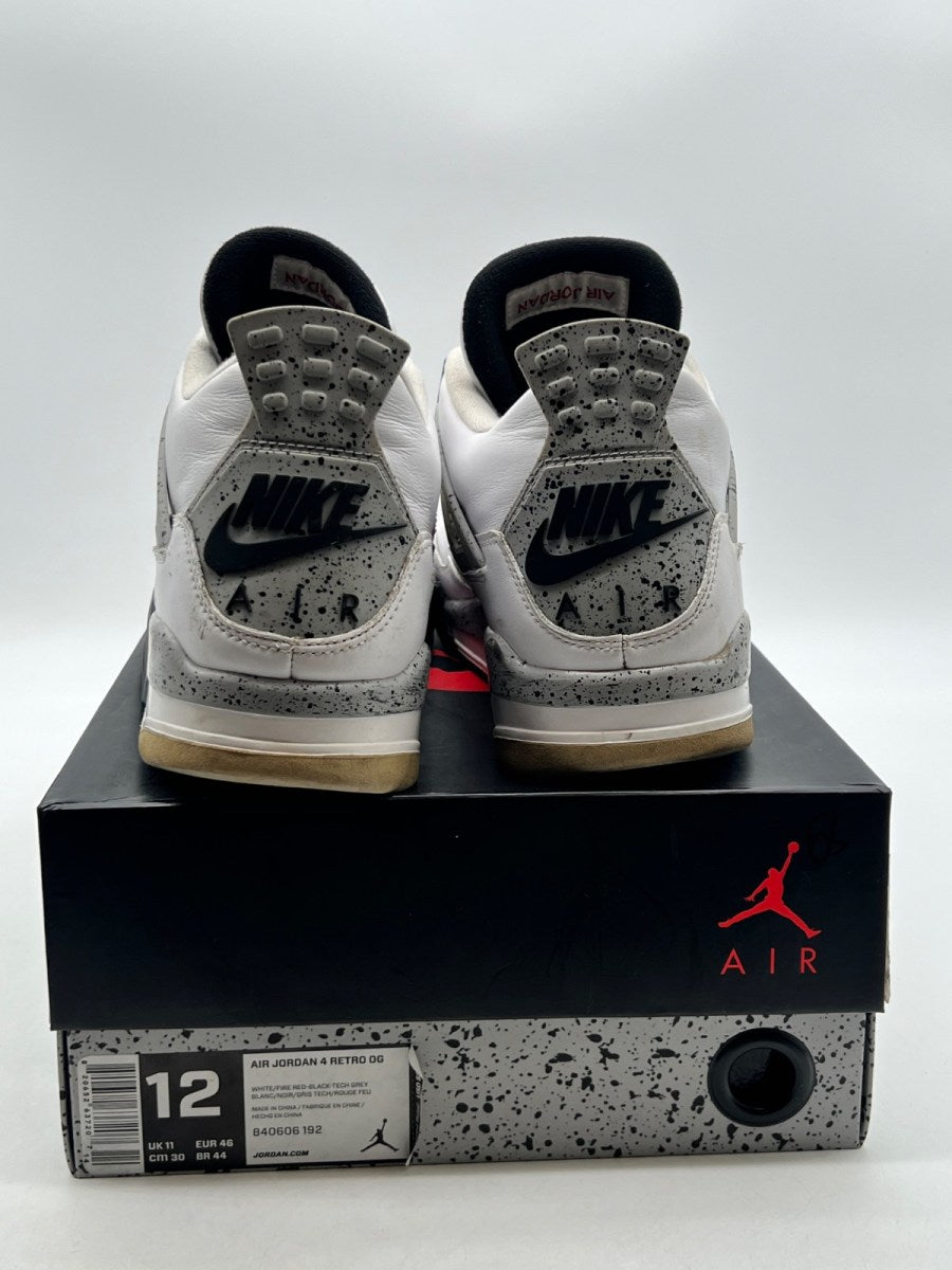 Jordan 4 Retro White Cement (2016) (Size 12) - Image 5