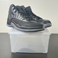 Jordan 12 Retro Utility 11 (Moderately Worn Pre-Owned)JordanBlack/Black-Bright Crimson-White - Image 1