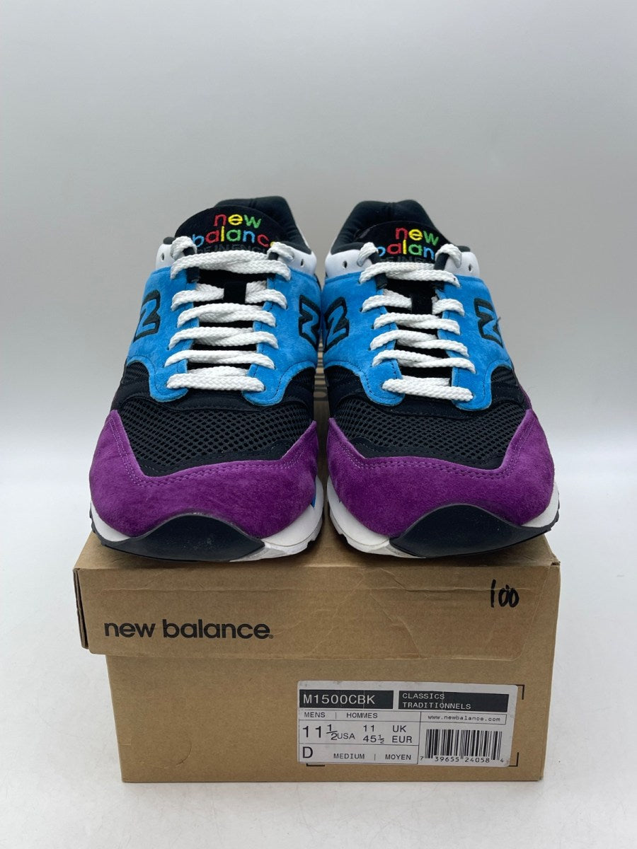 New Balance 1500 Color Prism White 11.5 (Moderately Worn Pre-Owned)New BalanceBlack/Blue-Purple - Image 2