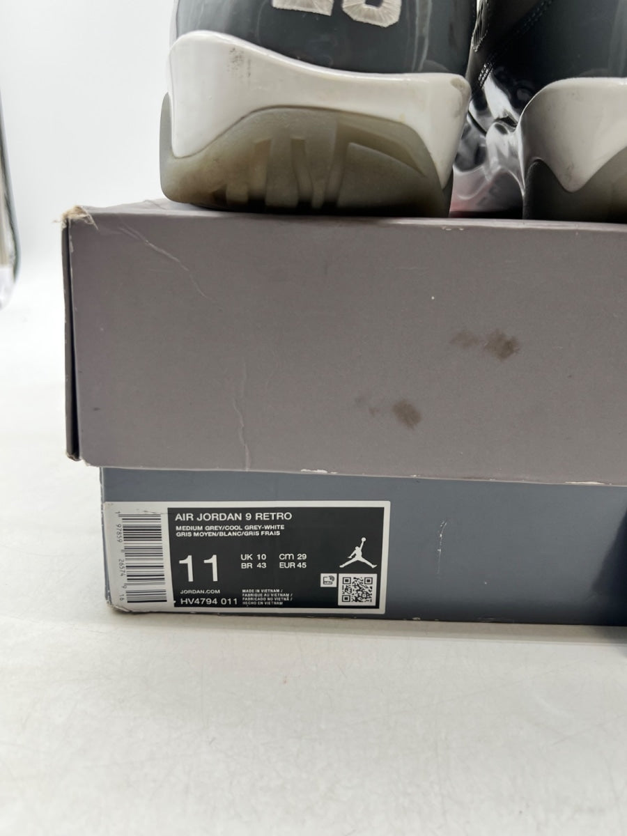 Jordan 9 Retro Cool Grey (2025) 11 (Lightly Worn Pre-Owned) - Image 6