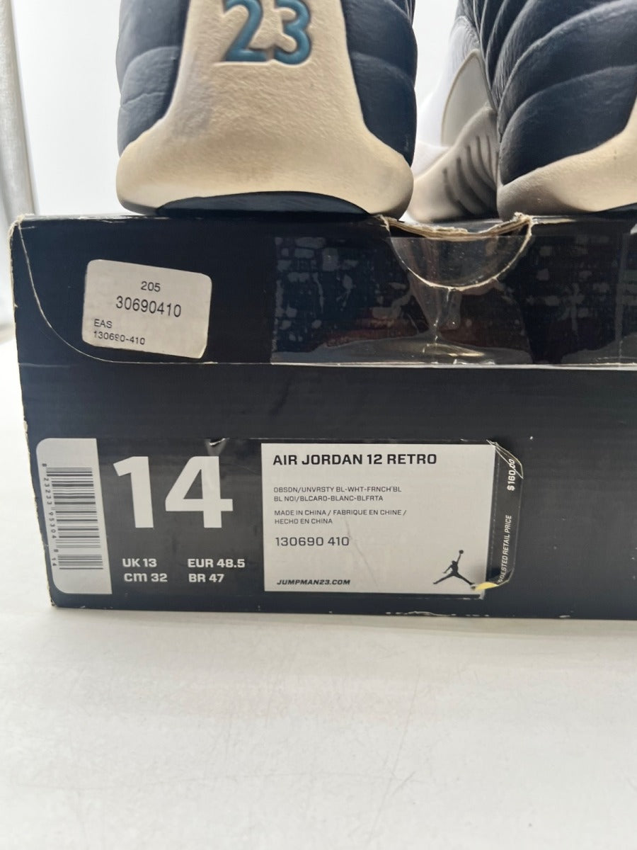 Jordan 12 Retro Obsidian (2012) 14 (Heavily Worn Pre-Owned) - Image 6