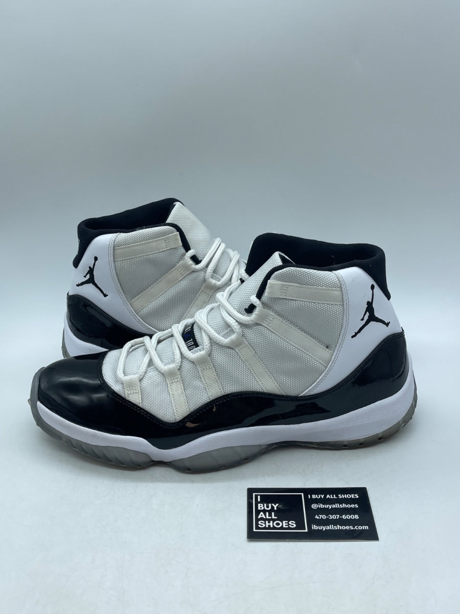 Jordan 11 Retro Concord (2011) 13 (Heavily Worn Pre-Owned) - Image 1