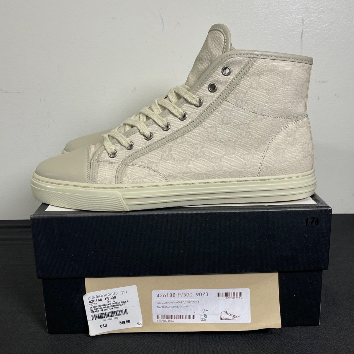 Gucci GG High 'White' (Size 9.5) - Image 3