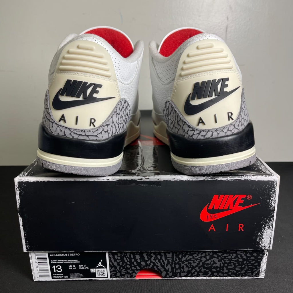 Jordan 3 Retro White Cement Reimagined (Size 13) - aux