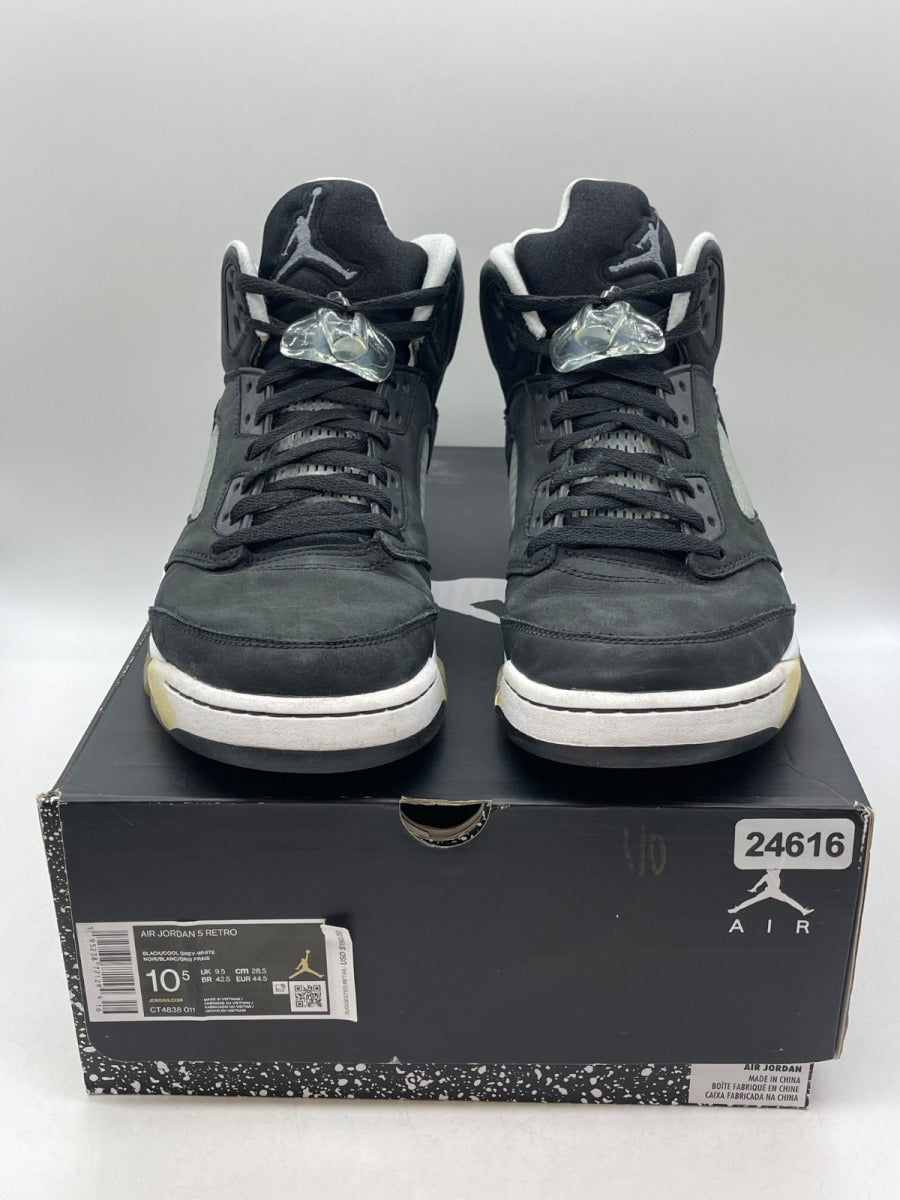 Jordan 5 Retro Moonlight (2021) 10.5 (Moderately Worn Pre-Owned)JordanBlack/Cool Grey-White - Image 2