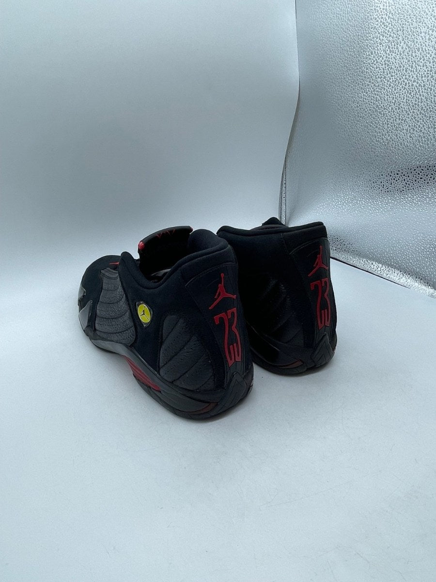 Jordan 14 Retro Last Shot (2018) 13 (Moderately Worn Pre-Owned)JordanBlack/Varsity Red-Black - Image 4