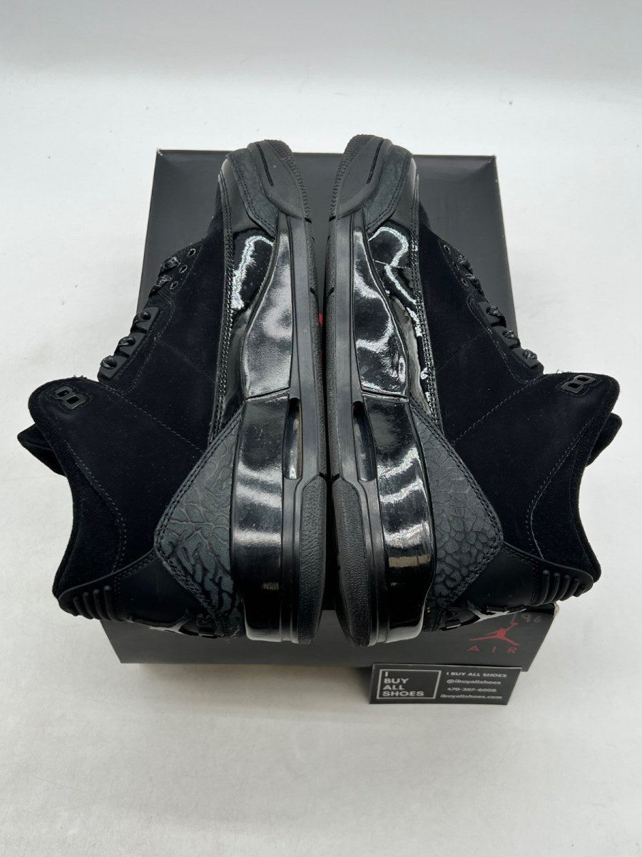 Jordan 3 Retro Black Cat (2025) 10 (Lightly Worn Pre-Owned) - Image 7