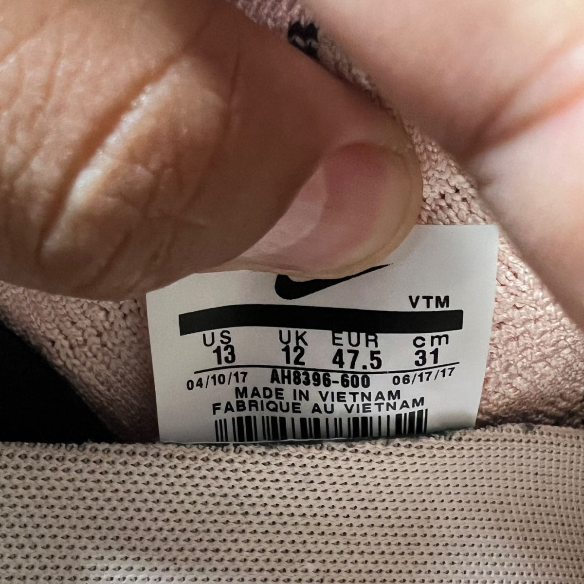 Nike Flyknit Trainer Sunset Tint 13 (Lightly Worn Pre-Owned)NikeSunset Tint/Black-White - Image 7
