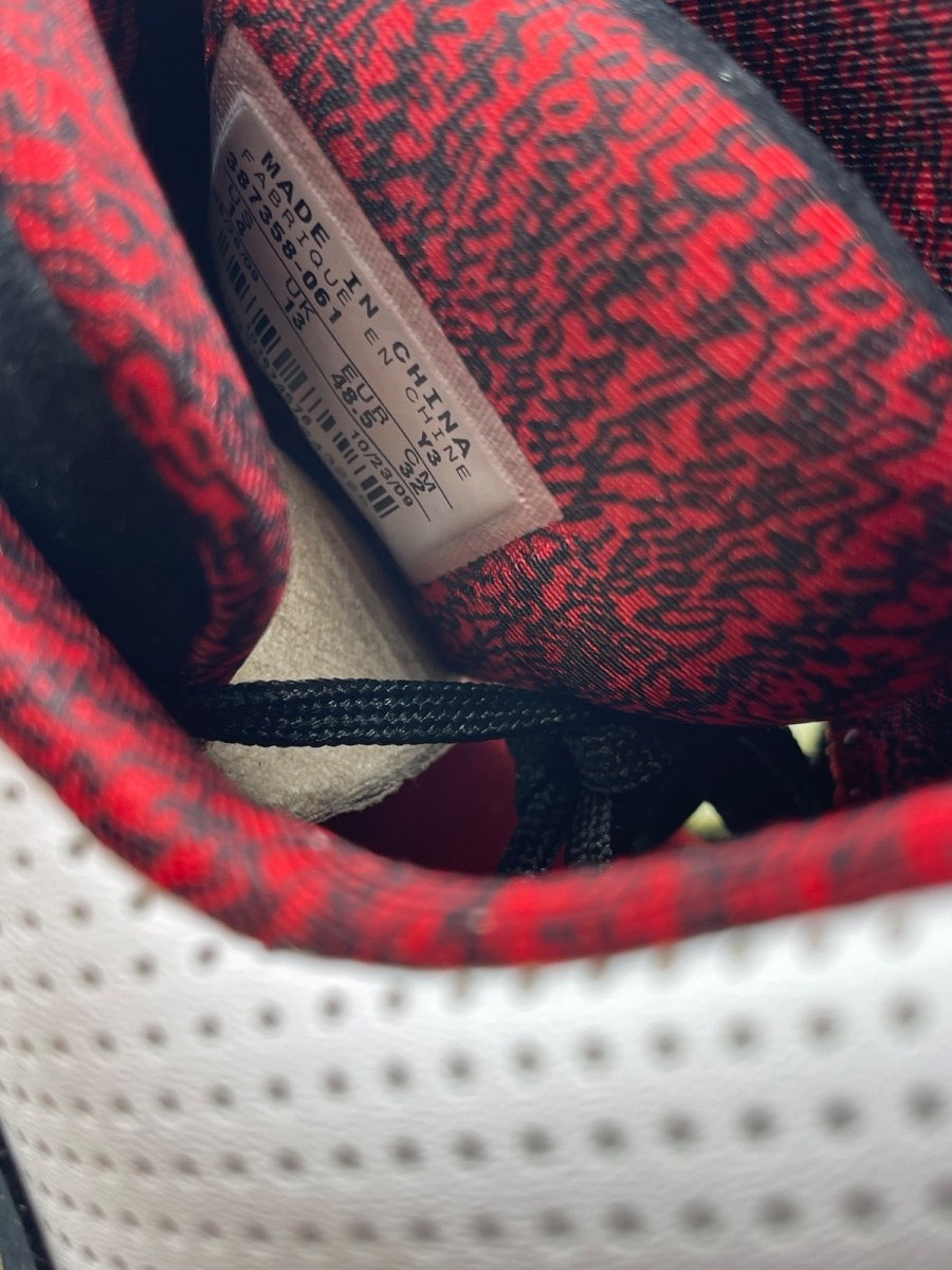 Air Jordan 2010 'Black Varsity Red' 14 (Moderately Worn Pre-Owned) - Image 8