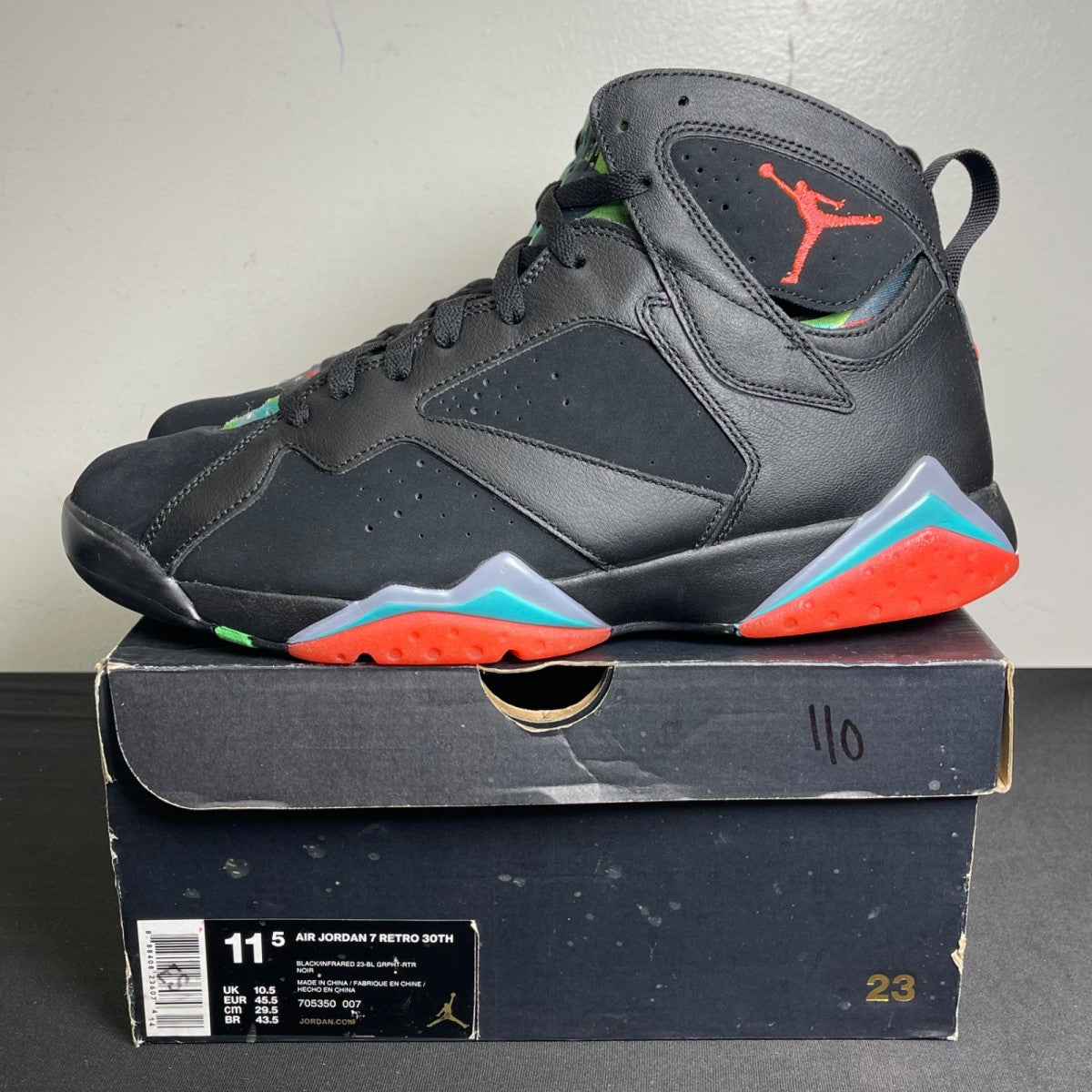 Jordan 7 Retro Barcelona Nights (Size 11.5) - Image 3