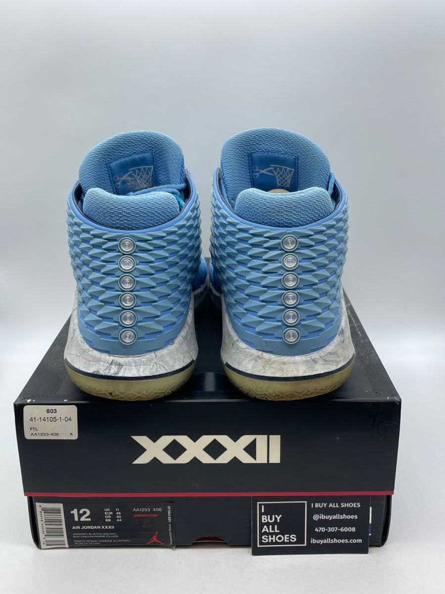 Jordan XXXII UNC 12 (Moderately Worn Pre-Owned) - Image 3