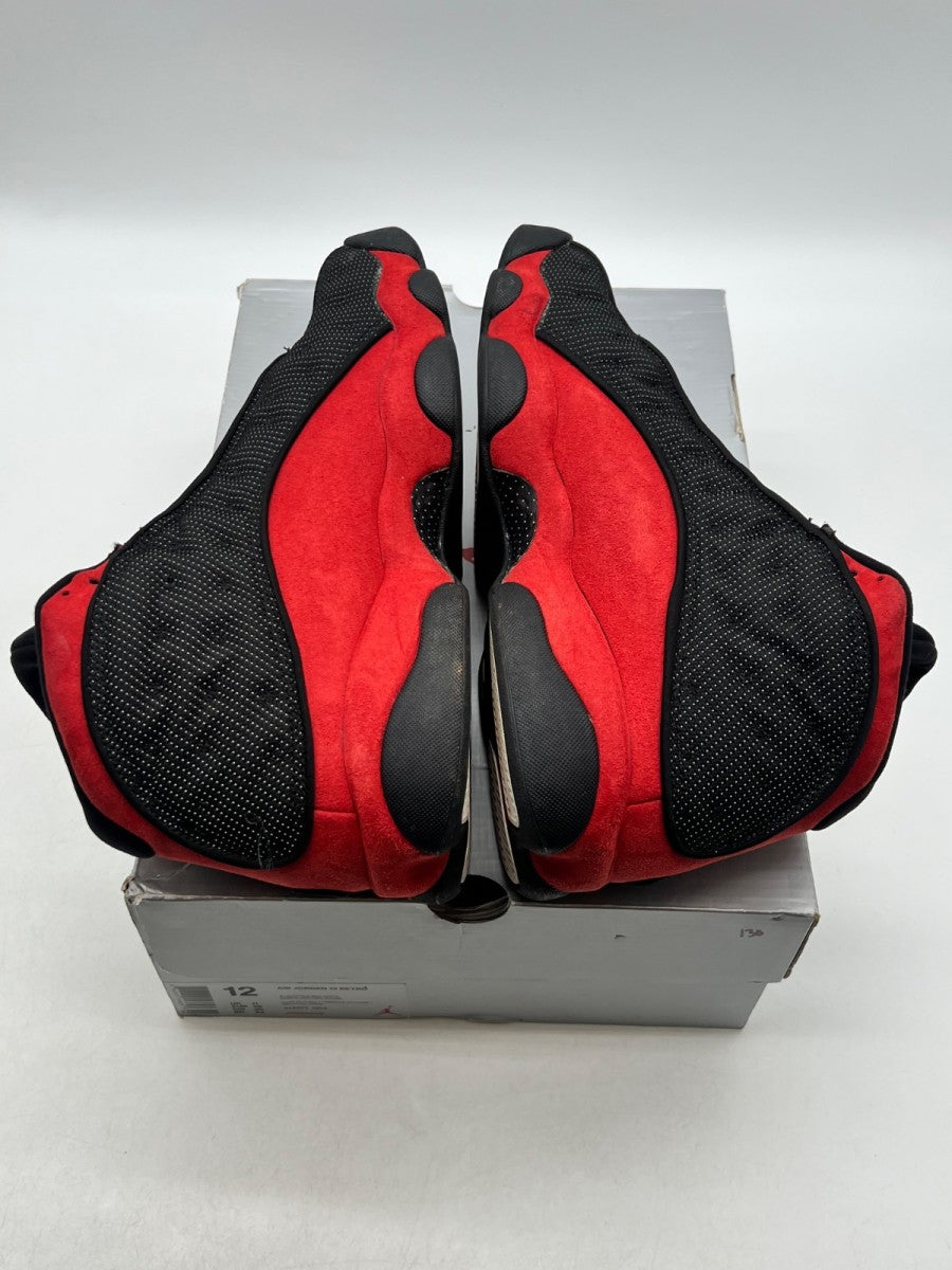 Jordan 13 Retro Bred (2017) 12 (Moderately Worn Pre-Owned)JordanBlack/True Red-White - Image 9